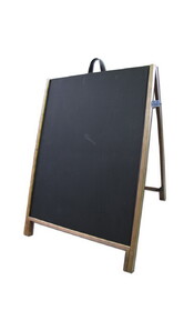 NEOPlex NS-2432CBB 36" Hardwood A-Frame - Chalkboard