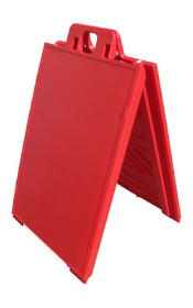 NEOPlex NSP-2436RD-FO 45" Signicade A-Frame - Red Frame Only