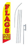 NEOPlex SW10002-4PL-SGS Flags Sold Here Swooper Flag Kit
