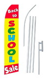 NEOPlex SW10026-4PL-SGS Back To School Sale Swooper Flag Kit