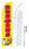 NEOPlex SW10109-4PL-SGS Burgers Yellow Swooper Flag Kit