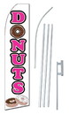 NEOPlex SW10110-4PL-SGS Donuts White Swooper Flag Kit