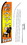 NEOPlex SW10137-4PL-SGS Beauty Salon Golden Swooper Flag Kit