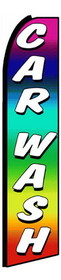 NEOPlex SW10140 Car Wash Multi Color Swooper Flag