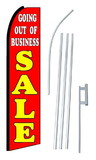 NEOPlex SW10154-4PL-SGS Going Out Of Business Sale Swooper Flag Kit