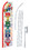 NEOPlex SW10155-4PL-SGS Happy Birthday Swooper Flag Kit