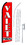 NEOPlex SW10175-4PL-SGS Valet Parking Swooper Flag Kit
