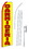 NEOPlex SW10182-4PL-SGS Carniceria(Meat Shop) Swooper Flag Kit
