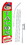 NEOPlex SW10191_4PL_SGS Tacos Green Extra Wide Swooper Flag Bundle