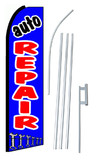 NEOPlex SW10202-4PL-SGS Auto Repair Blue Swooper Flag Kit