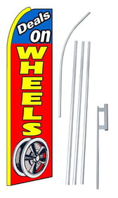 NEOPlex SW10206-4PL-SGS Deals On Wheels Swooper Flag Kit