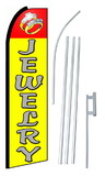 NEOPlex SW10223-4PL-SGS Jewelry Red Yellow Swooper Flag Kit