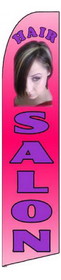 NEOPlex SW10245 Hair Salon Pink Swooper Flag
