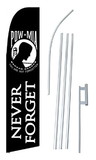 NEOPlex SW10249-4PL-SGS Pow-Mia Never Forget Swooper Flag Kit