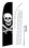 NEOPlex SW10250-4PL-SGS Jack Rackham Pirate Swooper Flag Kit