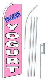 NEOPlex SW10283-4PL-SGS Frozen Yogurt Swooper Flag Kit