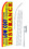 NEOPlex SW10293-4PL-SGS Low Cost Insurance Swooper Flag Kit