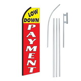 NEOPlex SW10296-4PL-SGS Low Down Payment Swooper Flag Kit