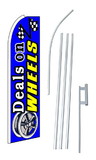 NEOPlex SW10324-4PL-SGS Deals On Wheels Blue Swooper Flag Kit