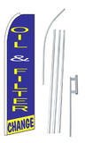 NEOPlex SW10328-4PL-SGS Oil & Filter Change Swooper Flag Kit