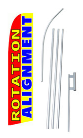 NEOPlex SW10331-4PL-SGS Rotation Alignment Swooper Flag Kit