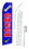 NEOPlex SW10332-4PL-SGS Smog Check Blue Swooper Flag Kit