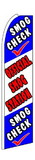 NEOPlex SW10333 Smog Check Official Smog Station Swooper Flag