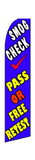 NEOPlex SW10334 Smog Check Pass Or Free Retest Swooper Flag