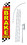 NEOPlex SW10362-4DLX-SGS Free Brake Check Windless Swooper Flag Kit