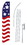 NEOPlex SW10395-4PL-SGS Red White Blue Stars & Stripes Swooper Flag Kit