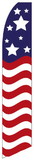 NEOPlex SW10395 Red White Blue Stars & Stripes Swooper Flag