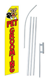 NEOPlex SW10399-4PL-SGS Pet Grooming Swooper Flag Kit