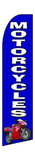 NEOPlex SW10419 Motorcycles Blue Swooper Flag