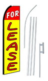 NEOPlex SW10422-4PL-SGS For Lease Red Yellow Swooper Flag Kit