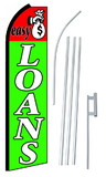NEOPlex SW10451-4PL-SGS Easy Loans Swooper Flag Kit