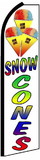 NEOPlex SW10455 Snow Cones Swooper Flag