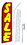 NEOPlex SW10460-4PL-SGS Sale Red Swooper Flag Kit