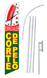 NEOPlex SW10477-4DLX-SGS Especiales Corte De Pelo(Hair Cut Special) Windless Swooper Flag Kit