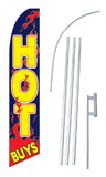 NEOPlex SW10519-4PL-SGS Hot Buys Flame Swooper Flag Kit