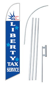 NEOPlex SW10528-SGS-4DL Liberty Tax Service Stars Windless Swooper Kit
