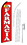 NEOPlex SW10552-4PL-SGS Rx Farmacia Red Swooper Flag Kit