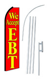 NEOPlex SW10572-4PL-SGS We Accept Ebt Swooper Flag Kit
