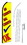NEOPlex SW10578-4PL-SGS No Credito Mal Credito Ok Yellow Swooper Flag Kit