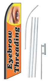 NEOPlex SW10595-4PL-SGS Eyebrow Threading Swooper Flag Kit