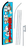 NEOPlex SW10598-SGS-4PL Animal Hospital Swooper Flag Kit