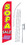 NEOPlex SW10610-4PL-SGS Sofa Sale Red Swooper Flag Kit