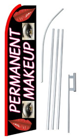 NEOPlex SW10645-4PL-SGS Permanent Makeup Swooper Flag Kit