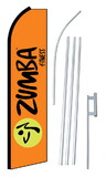 NEOPlex SW10670_4PL_SGS Zumba Fitness Swooper Flag Kit