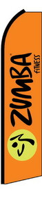 NEOPlex SW10670 Zumba Fitness Swooper Flag