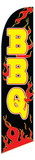NEOPlex SW10677 Bbq Black Flames Swooper Flag